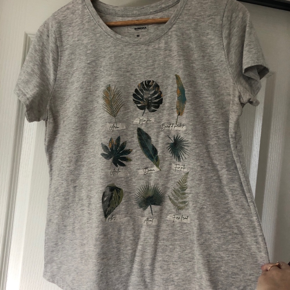 Ferns and Flora tee shirt